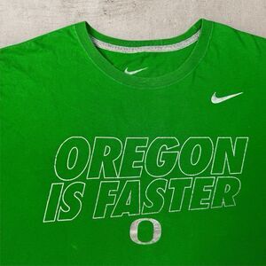 Nike University Of Oregon Ducks Graphic Shirt Men’s XXL Green Logo Swoosh Y2K